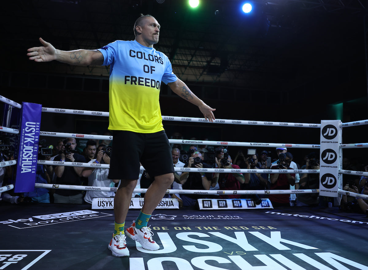 T-Shirt Usyk-17 Colors of freedom