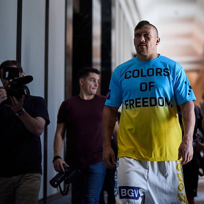T-Shirt Usyk-17 Colors of freedom