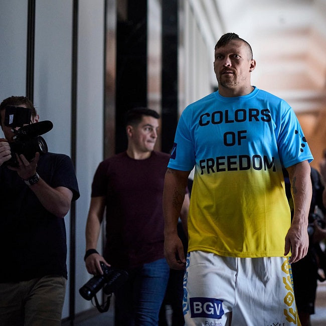 T-Shirt Usyk-17 Colors of freedom