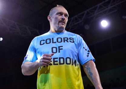 T-Shirt Usyk-17 Colors of freedom