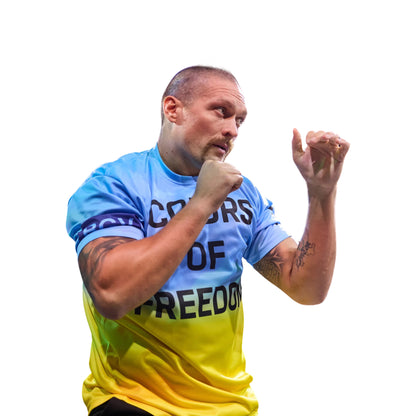 T-Shirt Usyk-17 Colors of freedom