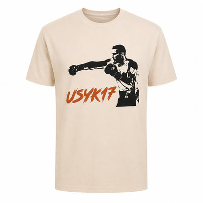 T-Shirt Usyk17 Punch Tee (Beige)