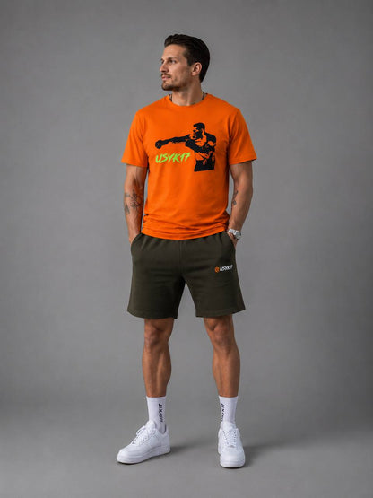 T-Shirt Usyk17 Punch Tee (Orange)